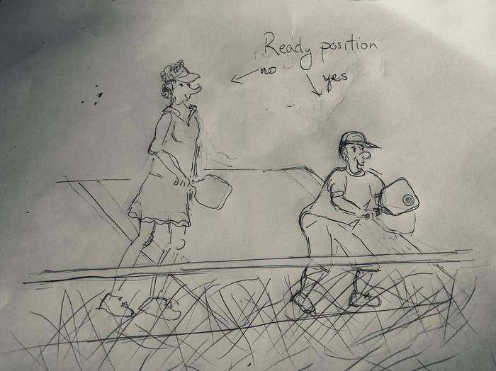 Ready position drill